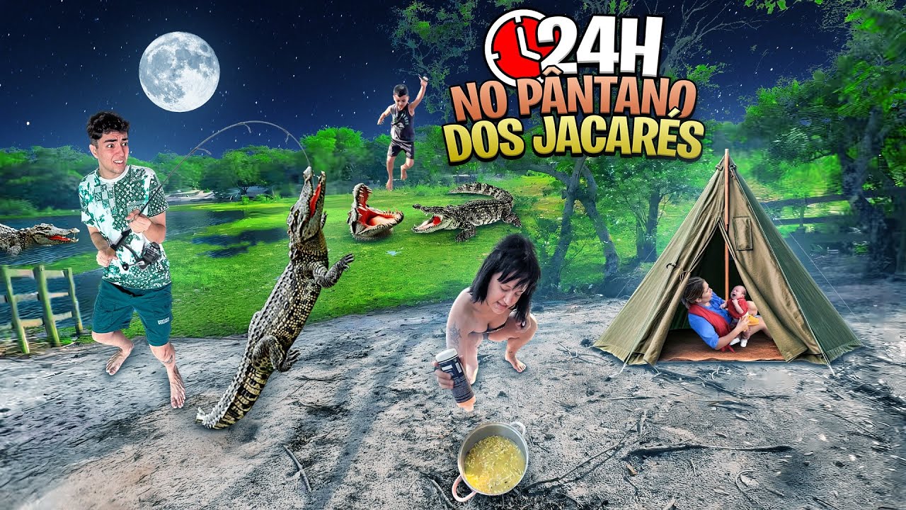 24 HORAS NO P&Acirc;NTANO DOS JACAR&Eacute;S *fomos atacados