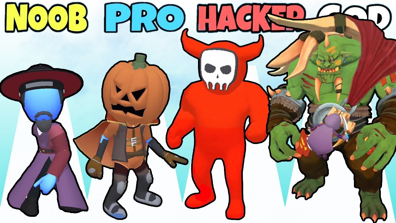Solo Leveling Hit and Run - NOOB vs PRO vs HACKER vs GOD