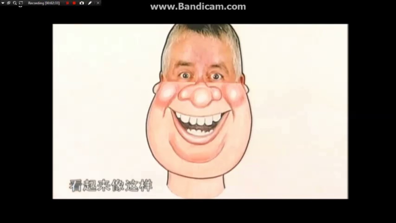 Art Attack - Series 16 (2003), Episode 15: &ldquo;Half and Half Caricatures&rdquo; (Chinese Dub)