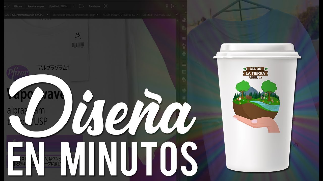 ¿Como hacer un diseño para sublimación? | rápido y sencillo