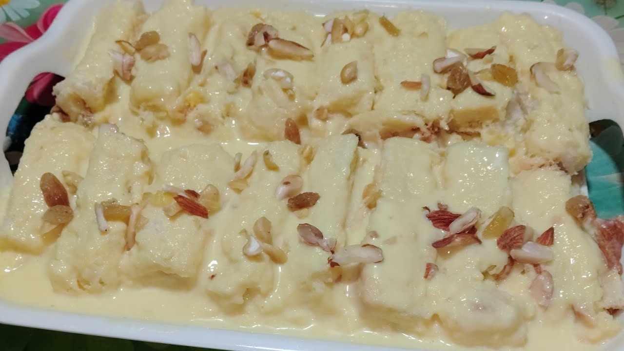 Ramadan Special Bread Malai Rool Recipe | Iftar Special Bread Malai Rool Dessert 🌙 | Malai Bread   