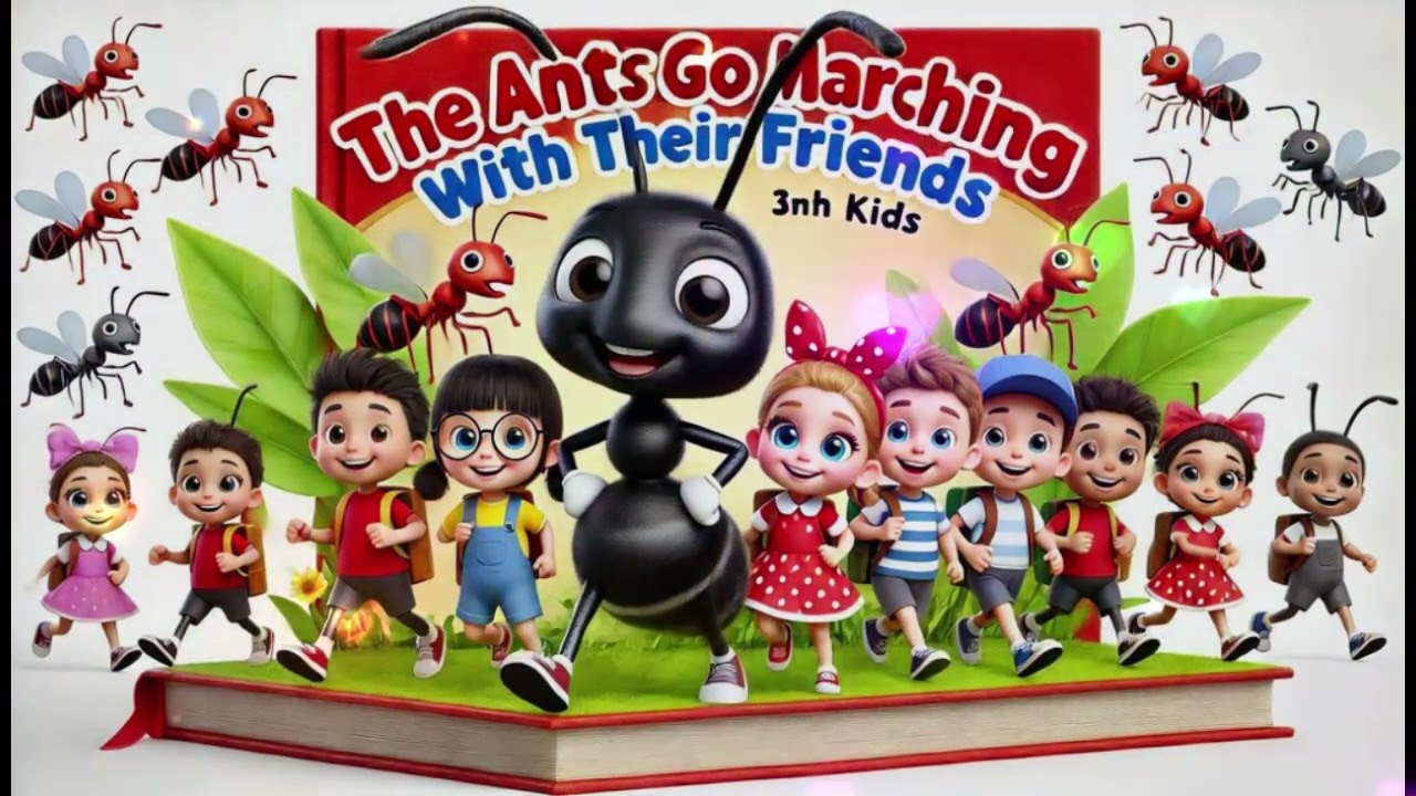 The Ants Go Marching with Their Friends | A Fun-Filled Parade of Ants and Friends! 🐜🎉