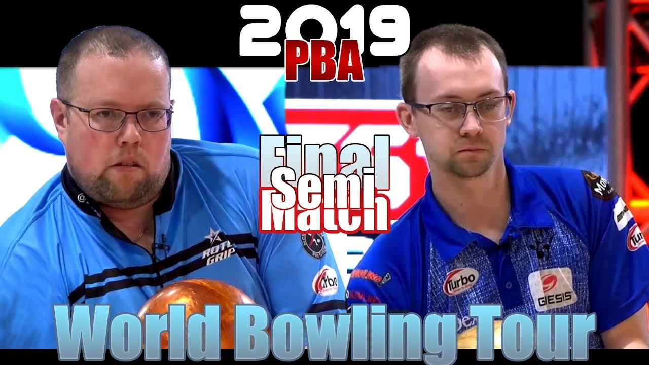 Боулинг 2019 года — мужской полуфинал World Bowling Tour — Стю Уильямс против Э. Дж. Тэккетта