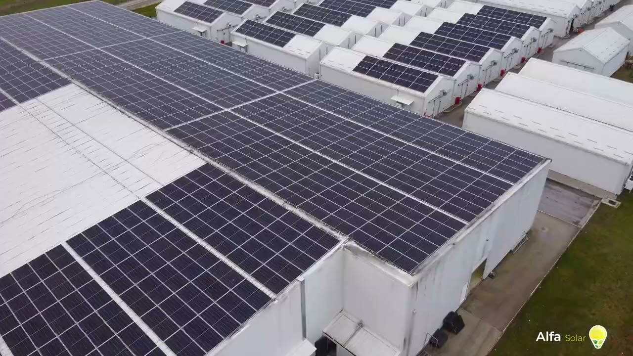 Industrial Solar PV Project | Mushroom Manufacturing Facility ☀️