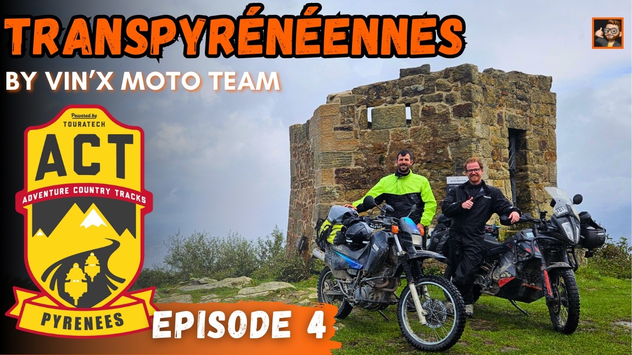 #Transpyrénéenne : Viens Respirer le Grand Air ! EP.4  Road Trip/Off Road/Voyage/Moto/Pyrénées