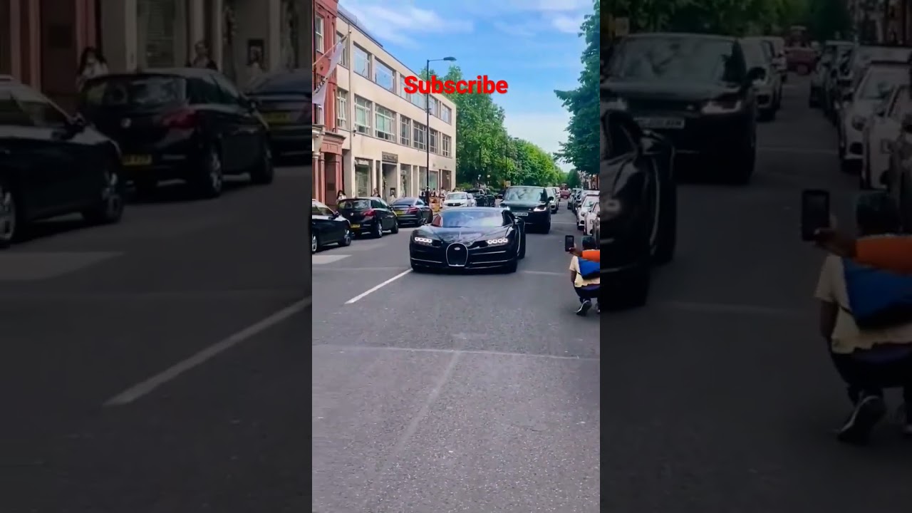 Bugatti In Street🔥🔥 