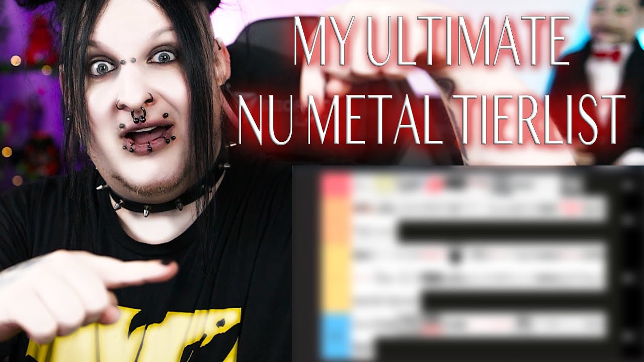 IT'S TIME FOR NU METAL, GOTH'S TIERLIST AGAIN | Special Sunday | crIIEEpz