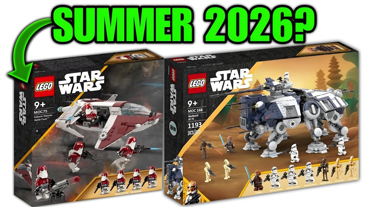 LEGO Star Wars 2026 Clone Sets We Could Get!