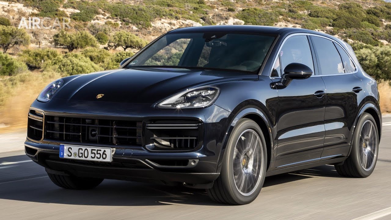 2018 Porsche Cayenne Turbo (Moonlight Blue Metallic) ► Drive - Exterior - Interior