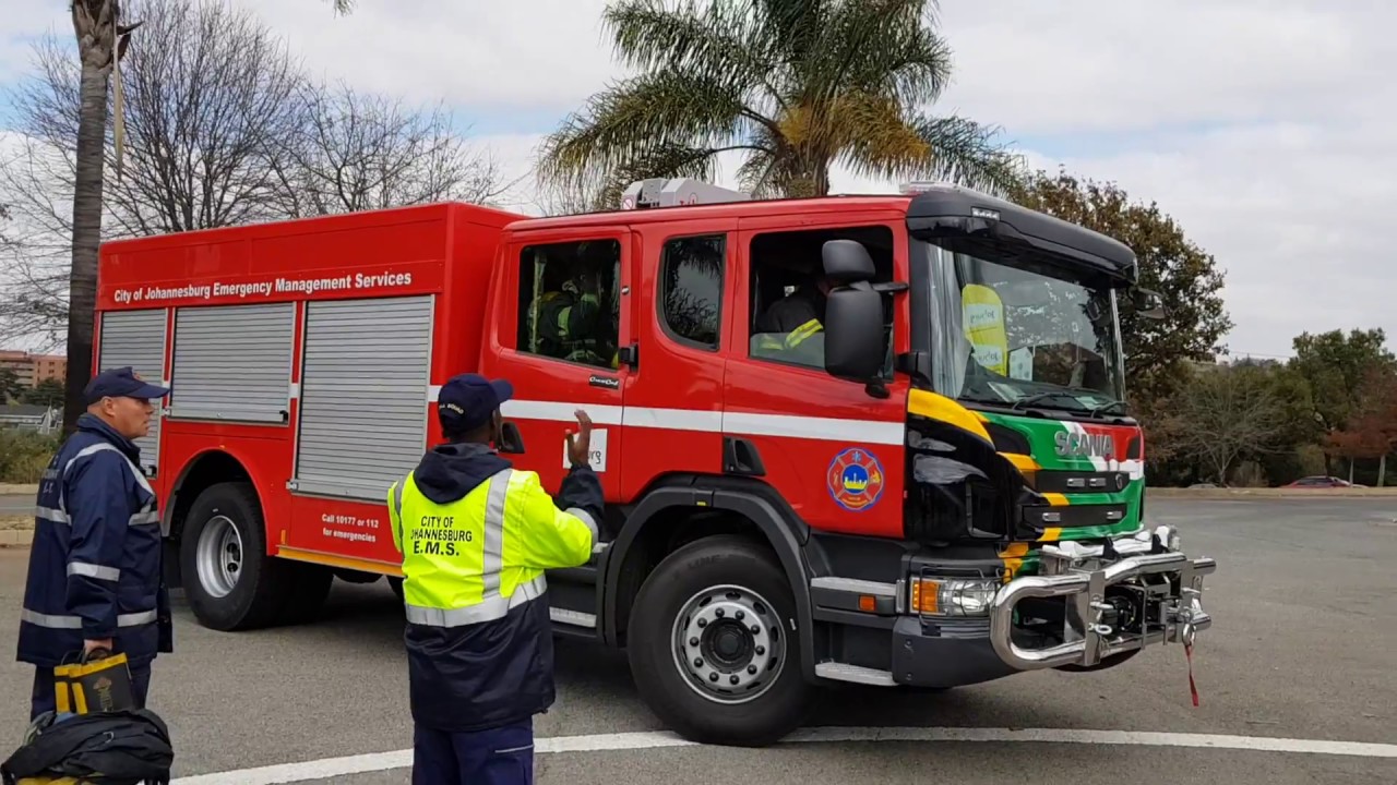 New fire engines for City of Johannesburg