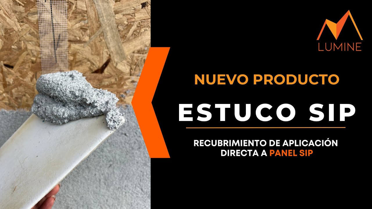 REVESTIMIENTO PARA PANEL SIP OSB - Aplicación directa - Paso a paso Productos Lumine