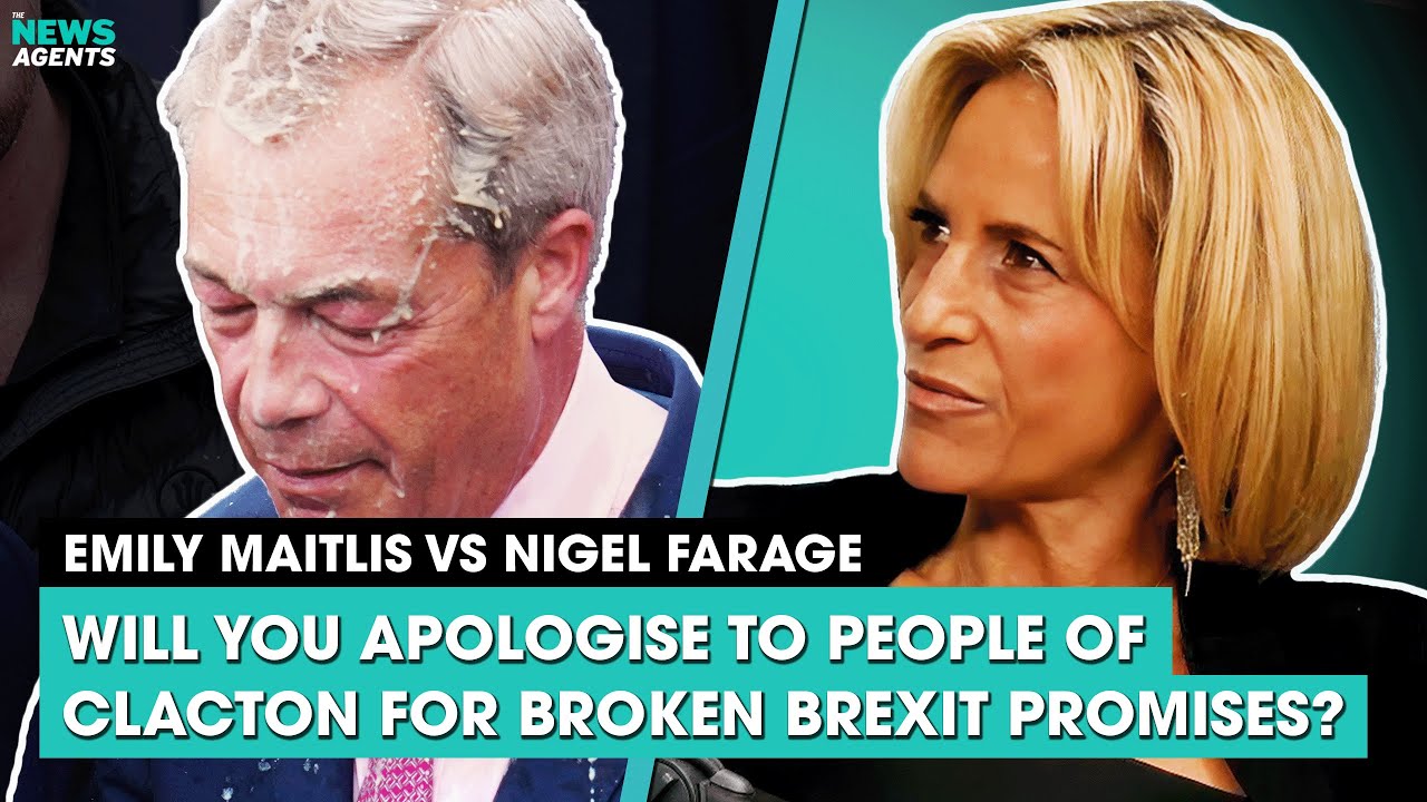 Emily Maitlis vs Nigel Farage: Will you apologise to people of Clacton for broken Brexit promises?
