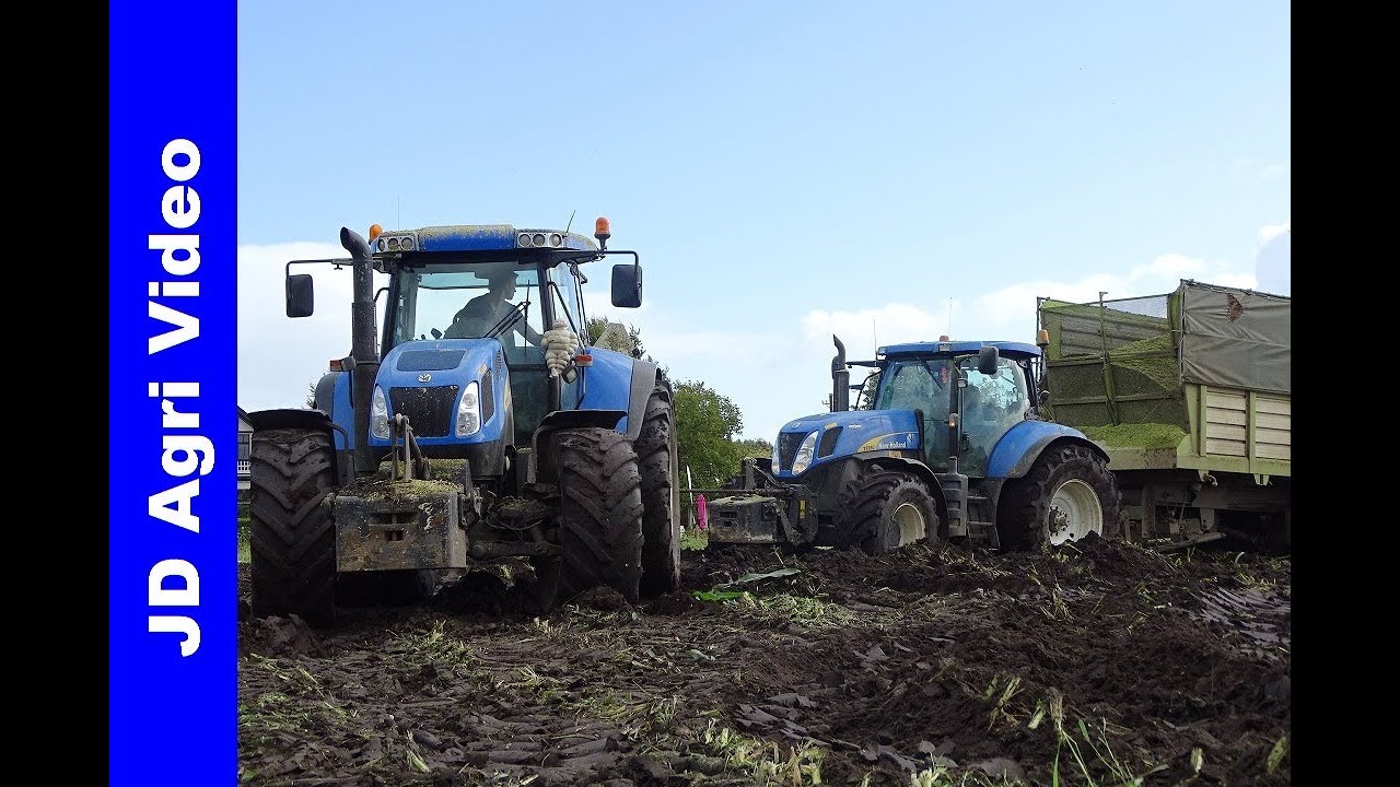 Mais hakselen 2017/Modderen/Mud/Claas Jaguar 950/Nikkels/Harvesting maize/Maishäckseln