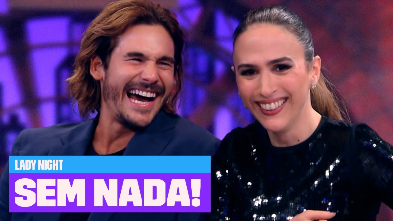 BEM CONFORT&Aacute;VEL! 👀 Nicolas Prattes REVELA como gosta de ficar em casa | Lady Night | Multishow