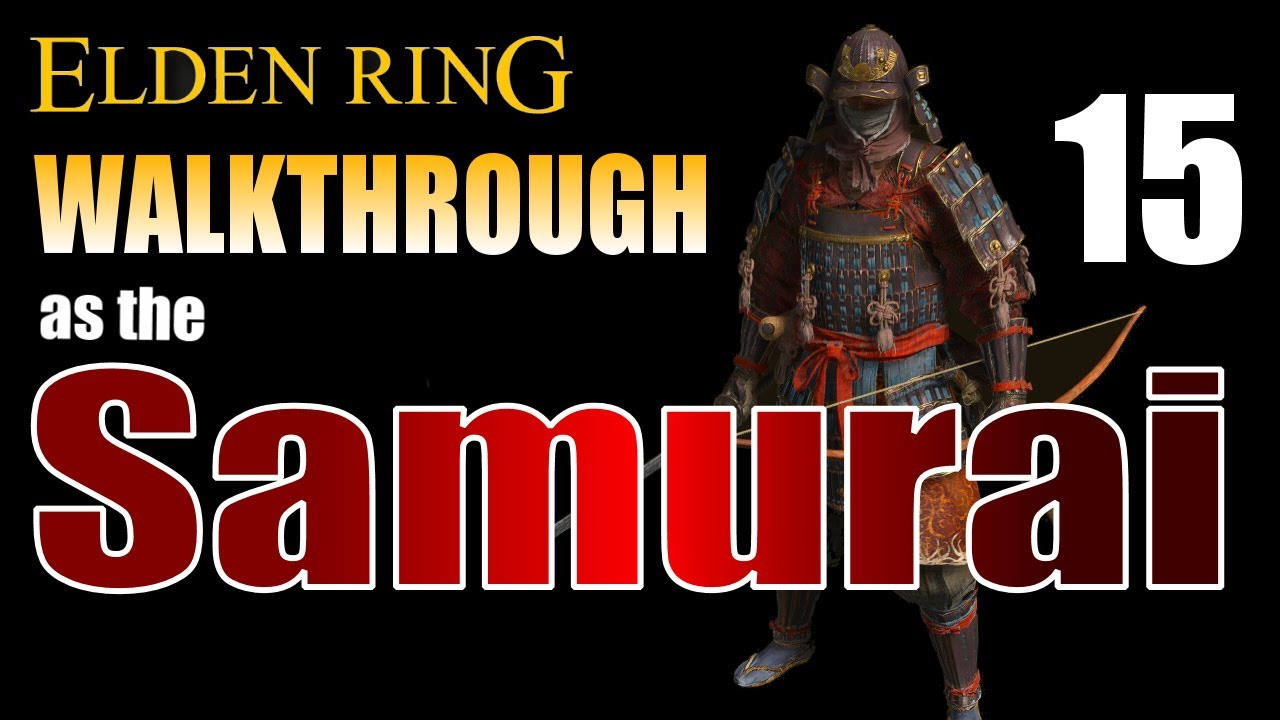 ELDEN RING Samurai Walkthrough Part 15 - Stormveil Castle Cliffside (100%), Longbow +7