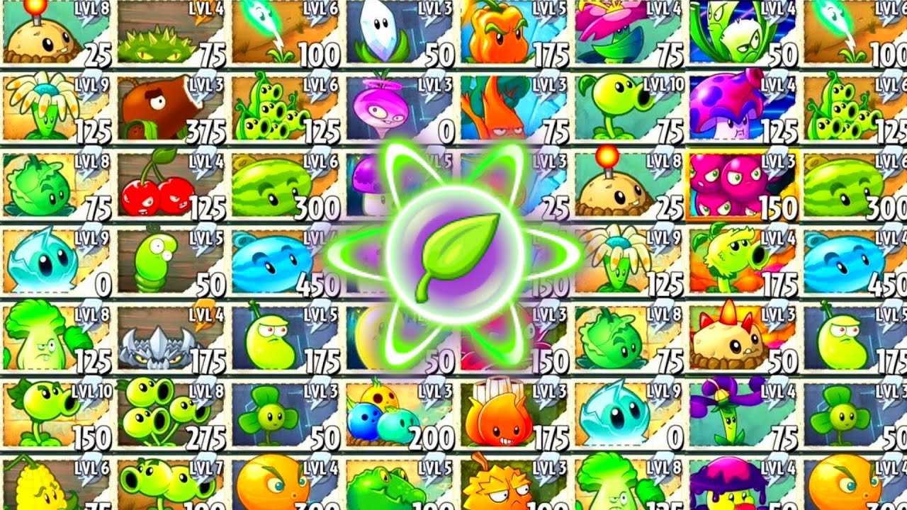 PvZ2 Battlez - 25 Best FREE Plants Power-Up | Who is Best Plant ?