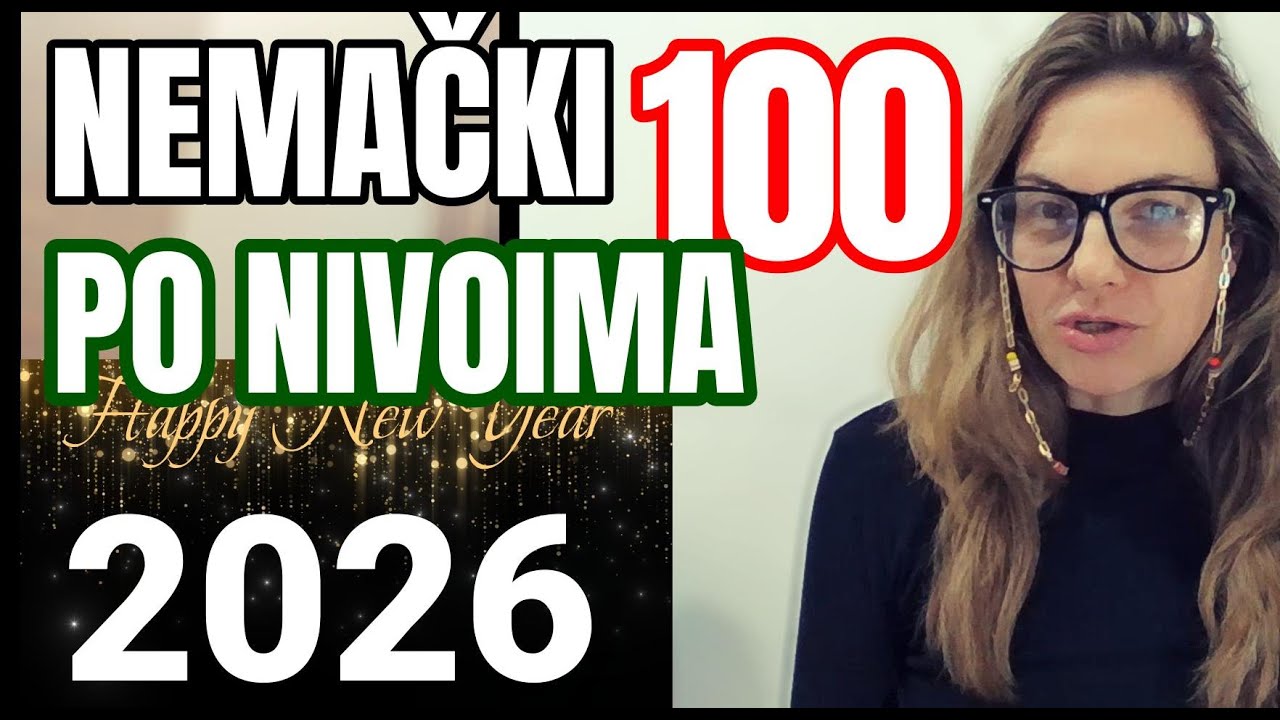 NEMAČKI  - 100 REČENICA PO NIVOIMA - A1-A2 I B1 - PROVERITE KOJE VAM NAJBOLJE ODGOVARAJU