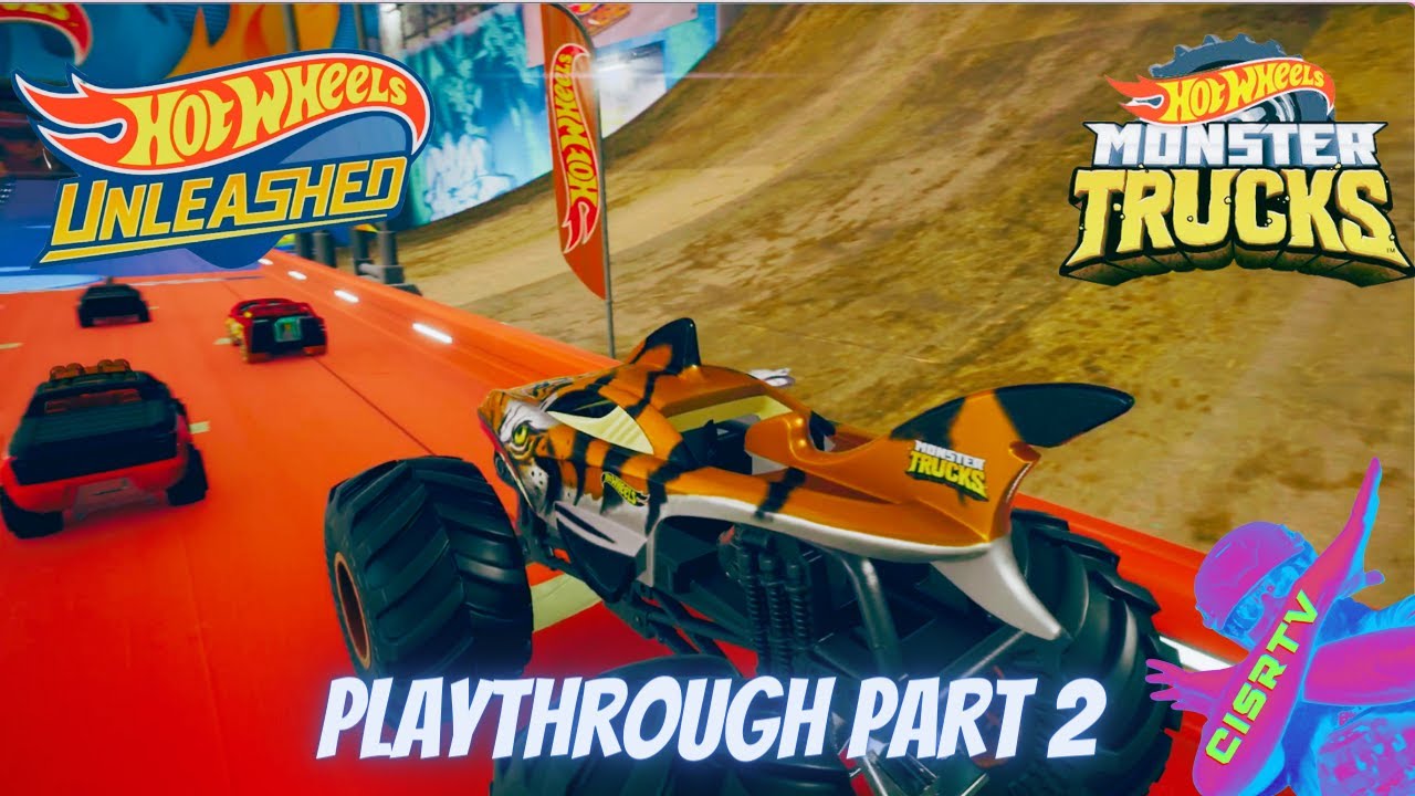 Hot Wheels Unleashed: прохождение Monster Truck City Rumble с ЗАХВАТЫВАЮЩИМИ комментариями | Част...