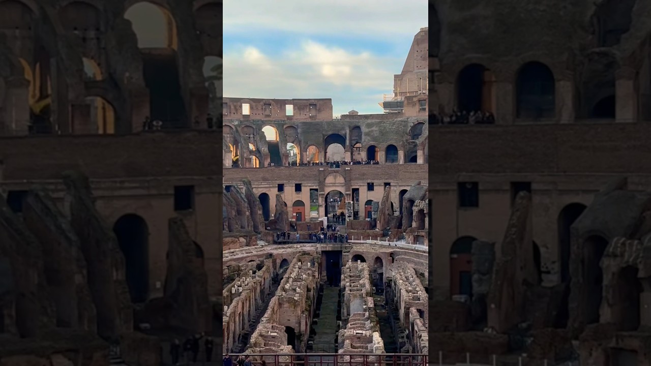 As&iacute; es el coliseo Romano por dentro #dejavu #tipsdeviaje #coliseo #roma