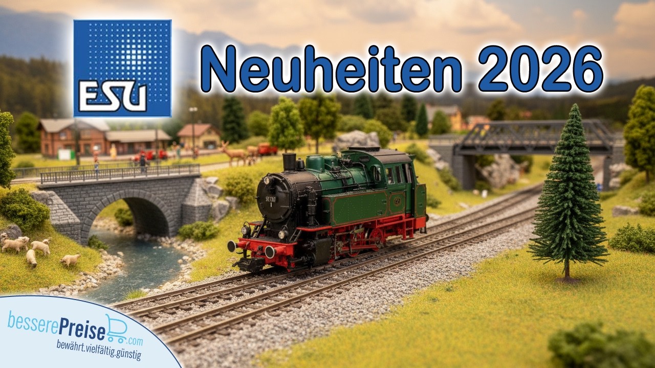 ESU Modellbahn Neuheiten 2026 | Spur H0