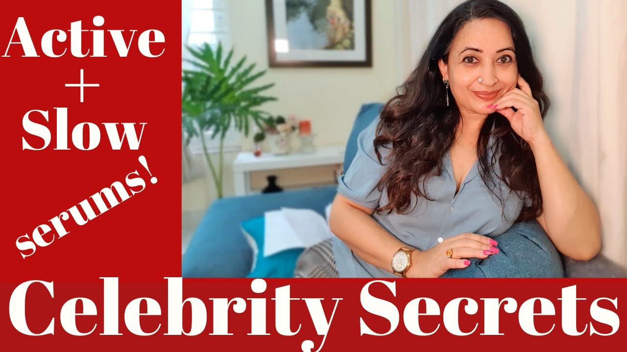 Search of celebrity glow-Celebrity Skincare Secrets. USING SLOW SERUMS for acne prone skin-Part 3