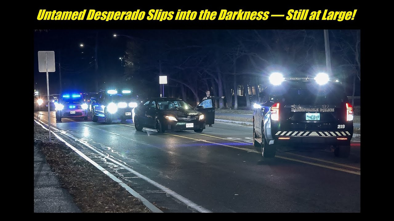 HOT PURSUIT: Feral Suspect Tears Through Centerville & Hyannis, Bails on West Main!