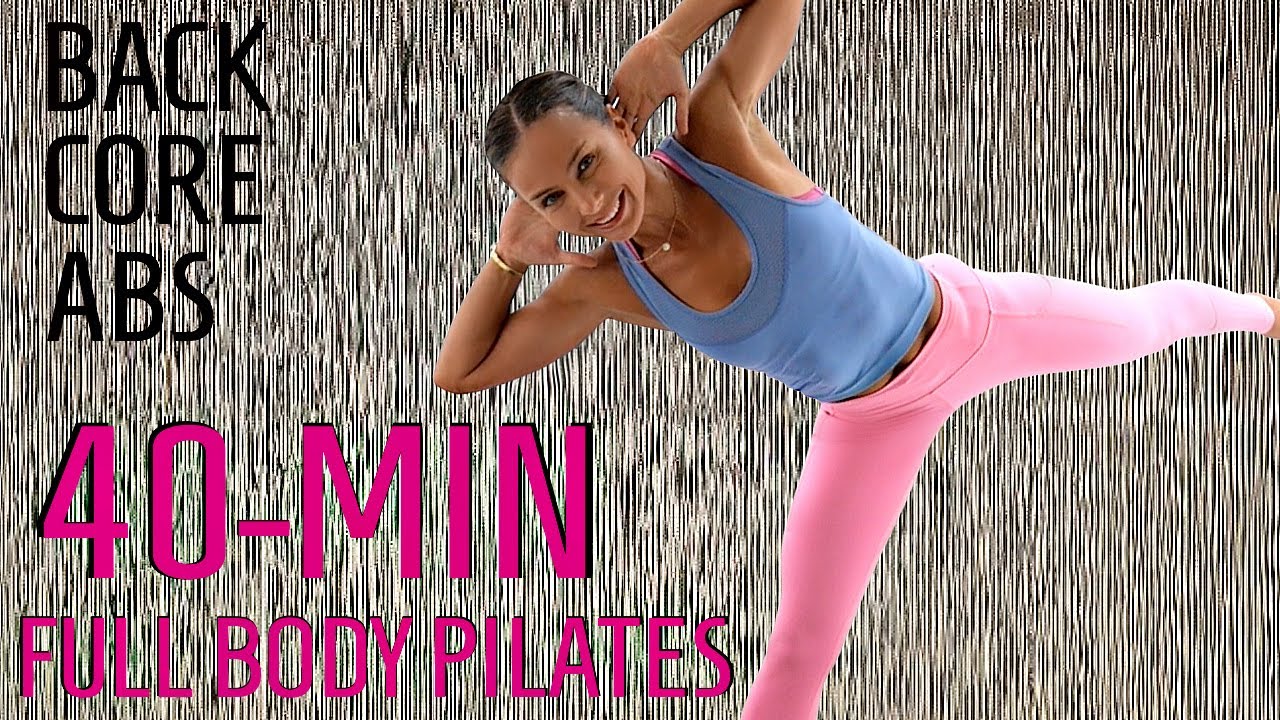 40-Minute Full Body Pilates / Back, Core, Abs | Pilates For Weight Loss At Home
