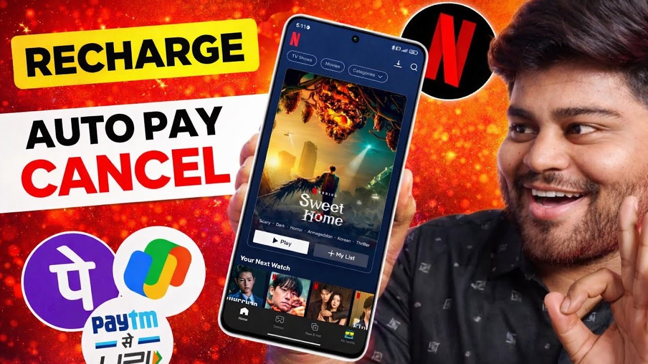Netflix Recharge Kaise Kare | Netflix Auto Pay Cancel Kaise Kare 2024 | Netflix Account Kaise Bnaye