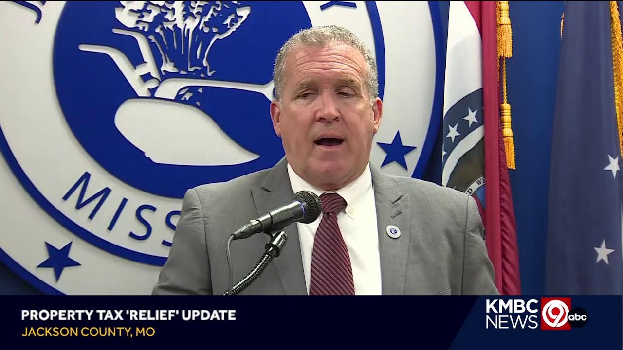 Jackson Co. executive announcing property tax relief plan