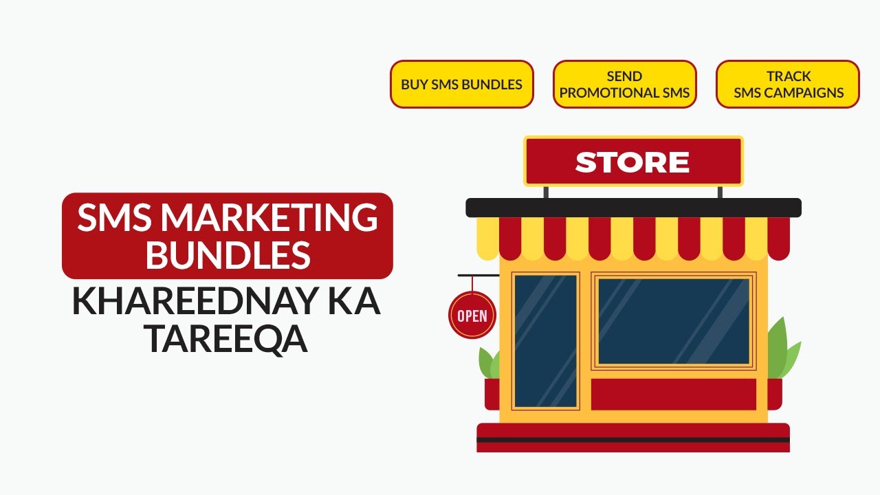How to buy SMS Marketing Bundles on your JazzCash Business App!