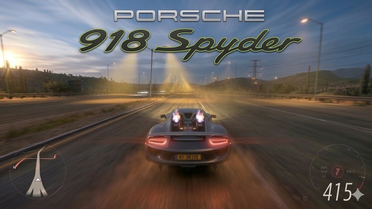 Porsche 918 Spyder | 0-100 km/h Launch & Top Speed Run