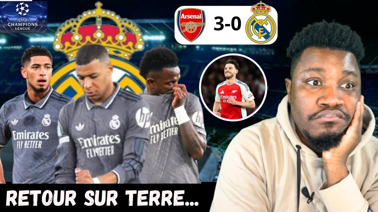 On s’est fait OUVRIR ! (Arsenal 3-0 Réal Madrid)