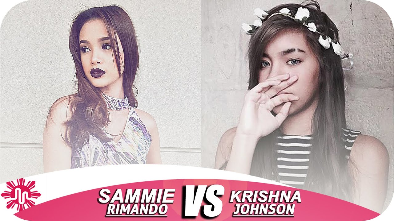 ★Sammie Rimando  VS Krishna Audrey Santos Johnson  l Musically Battle l
