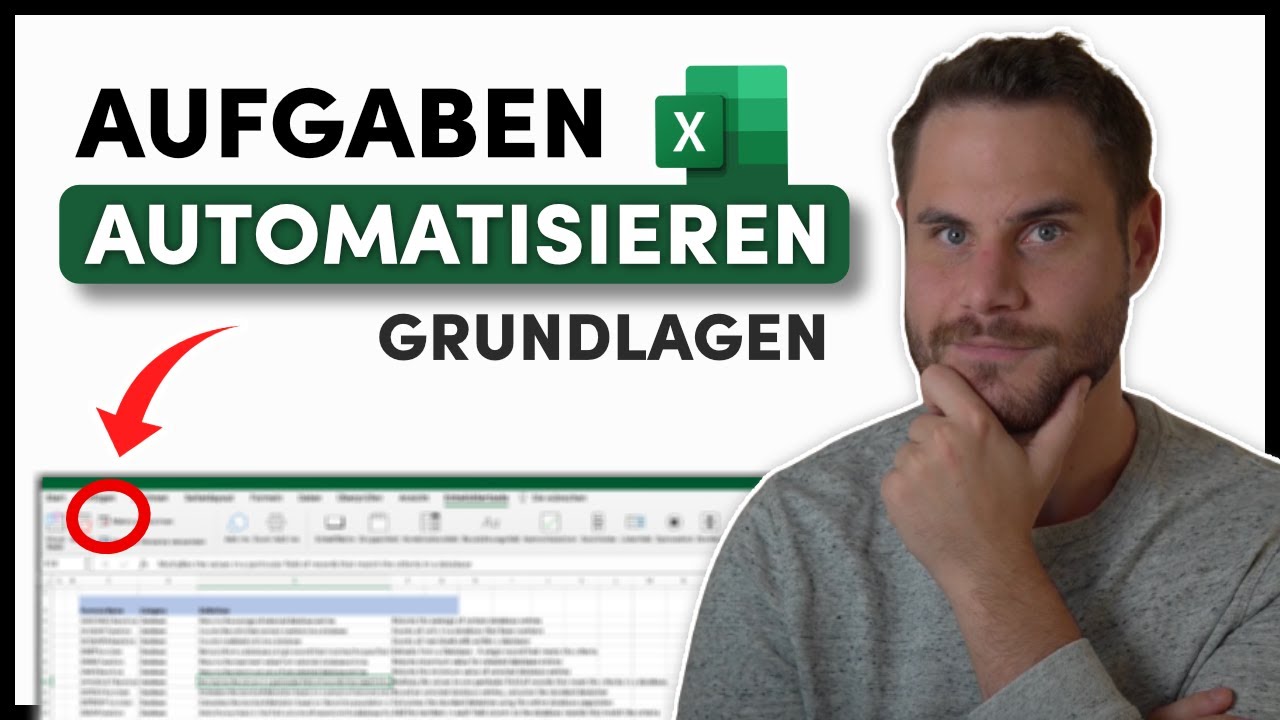 Aufgaben in Excel SCHNELLER erledigen mit Makros ⏱