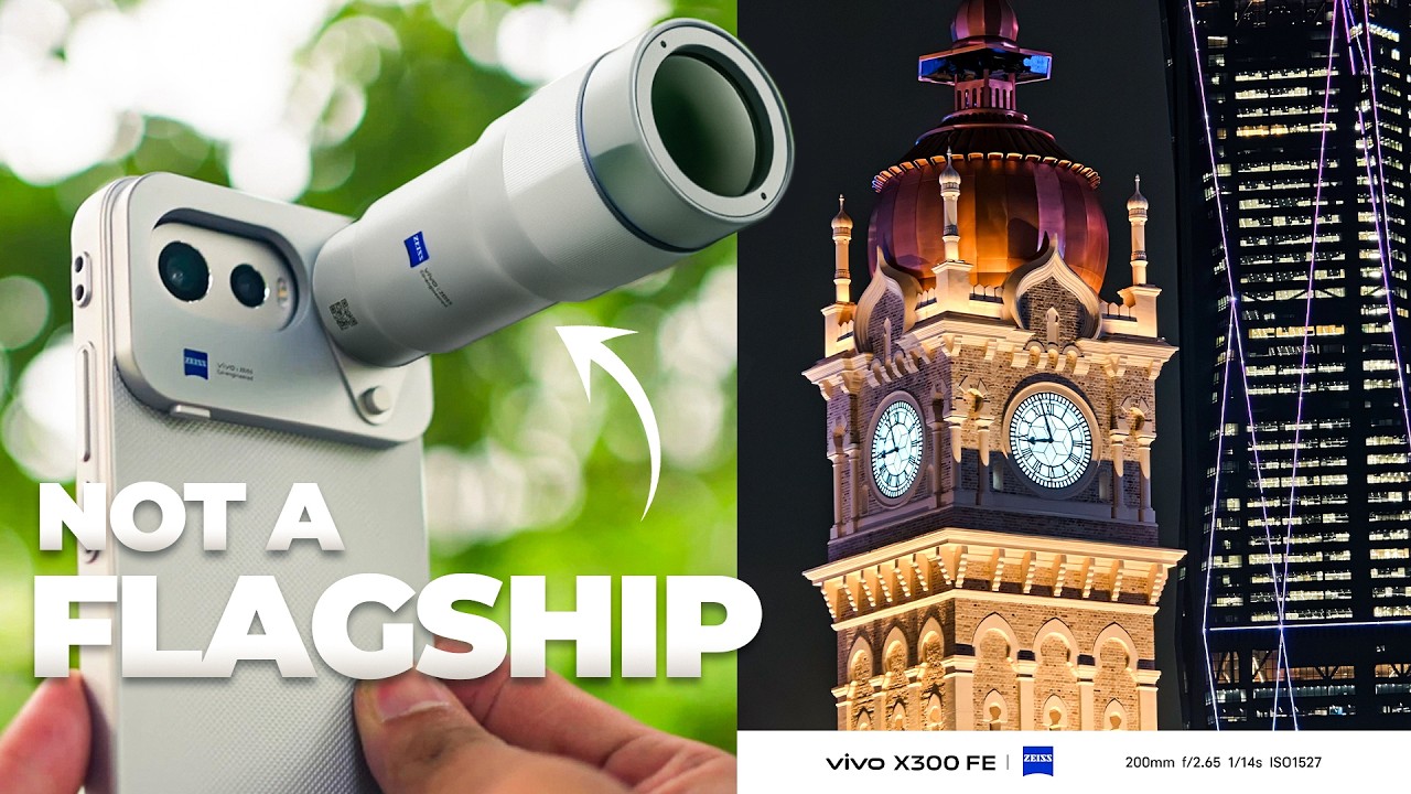 ЛУЧШАЯ компактная камера в смартфоне &mdash; vivo X300 FE!