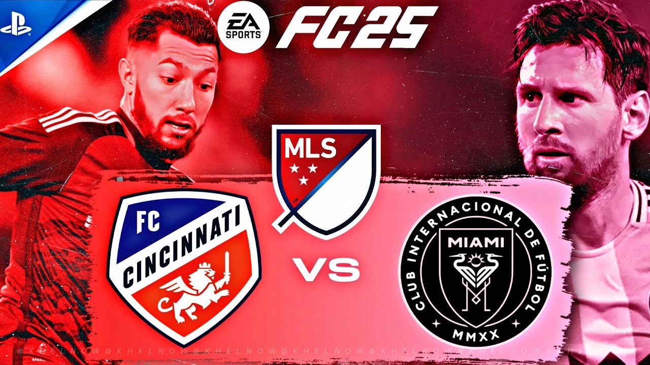 EA FC25 - FC Cincinnati vs Inter Miami CF | PS5™ [4K60] Gameplay | MLS 2025 | Lionel Messi