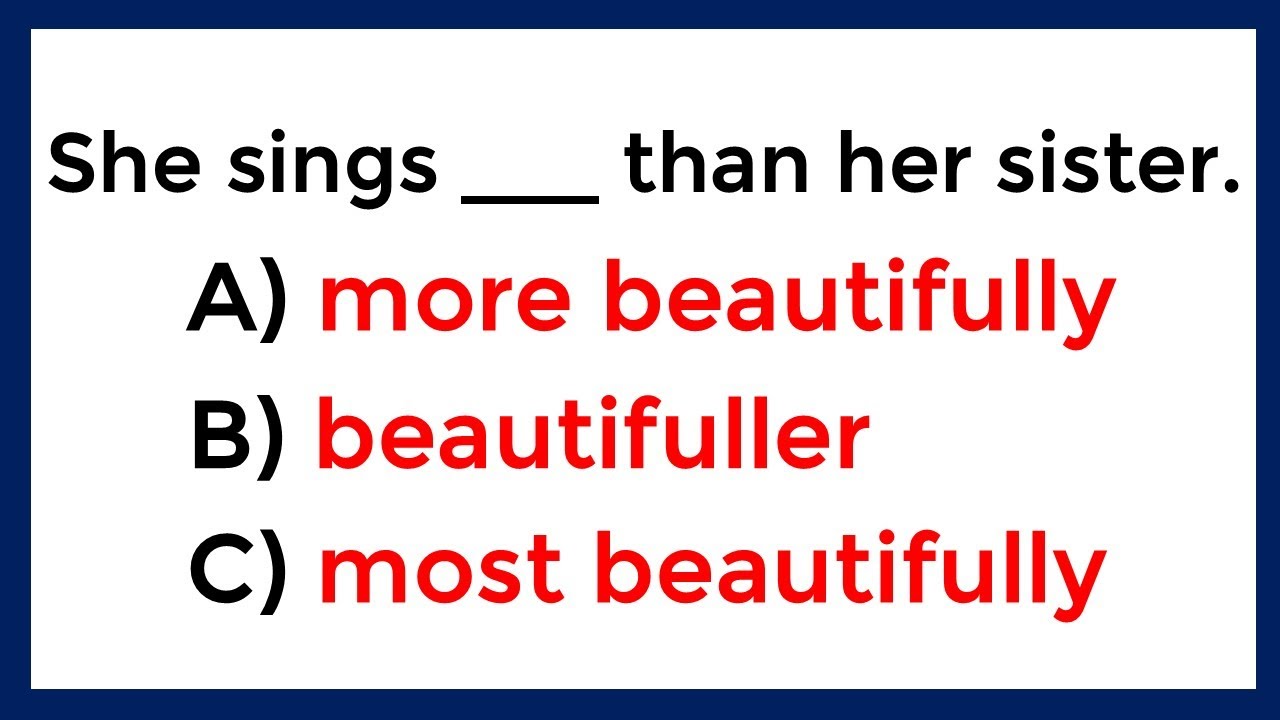 Mixed Grammar Quiz | If you Can Get 10 out of 40, Your Brain is Fantastic #131