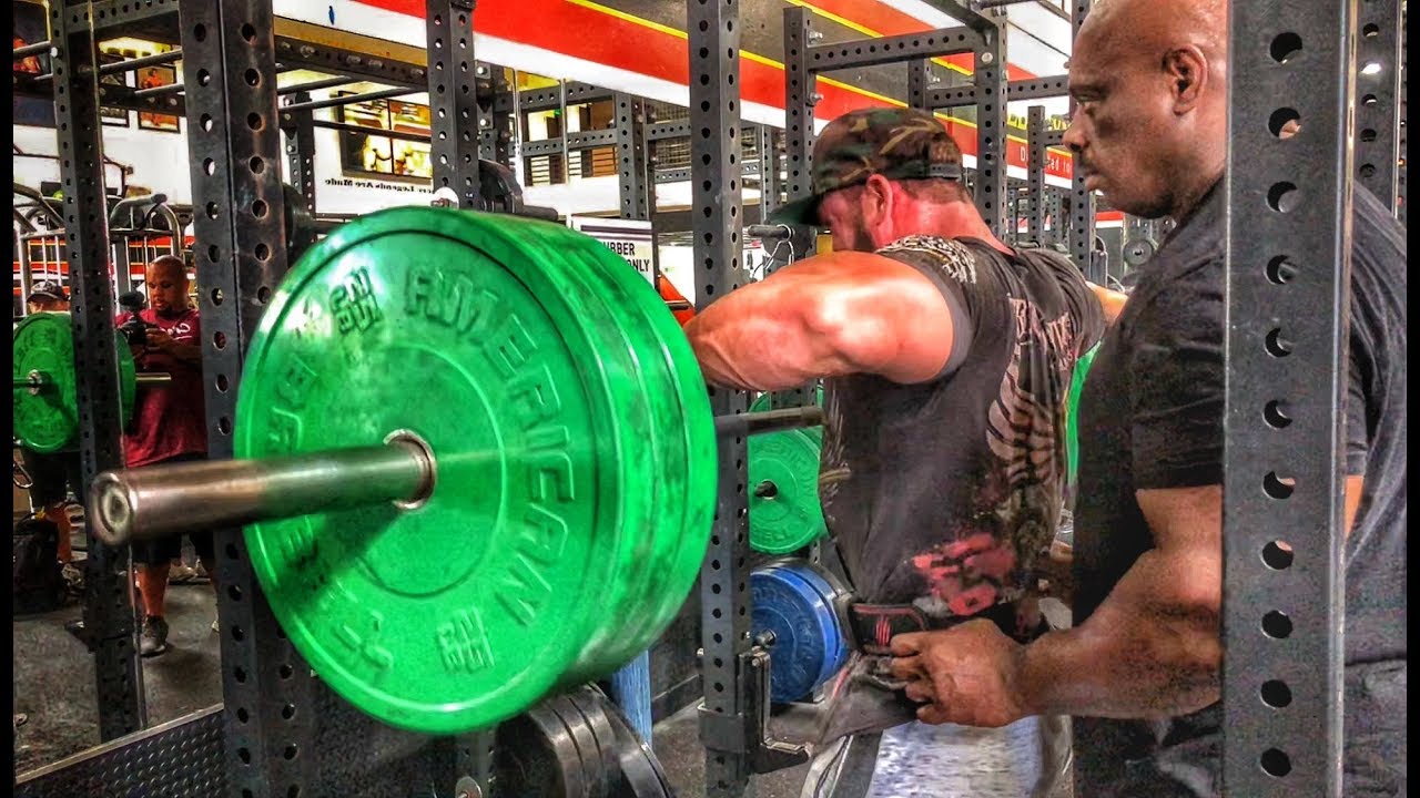 72ème jour de prep’ pour Mr Olympia 2018: Épaules avec Shawn Rhoden et Psychofitness
