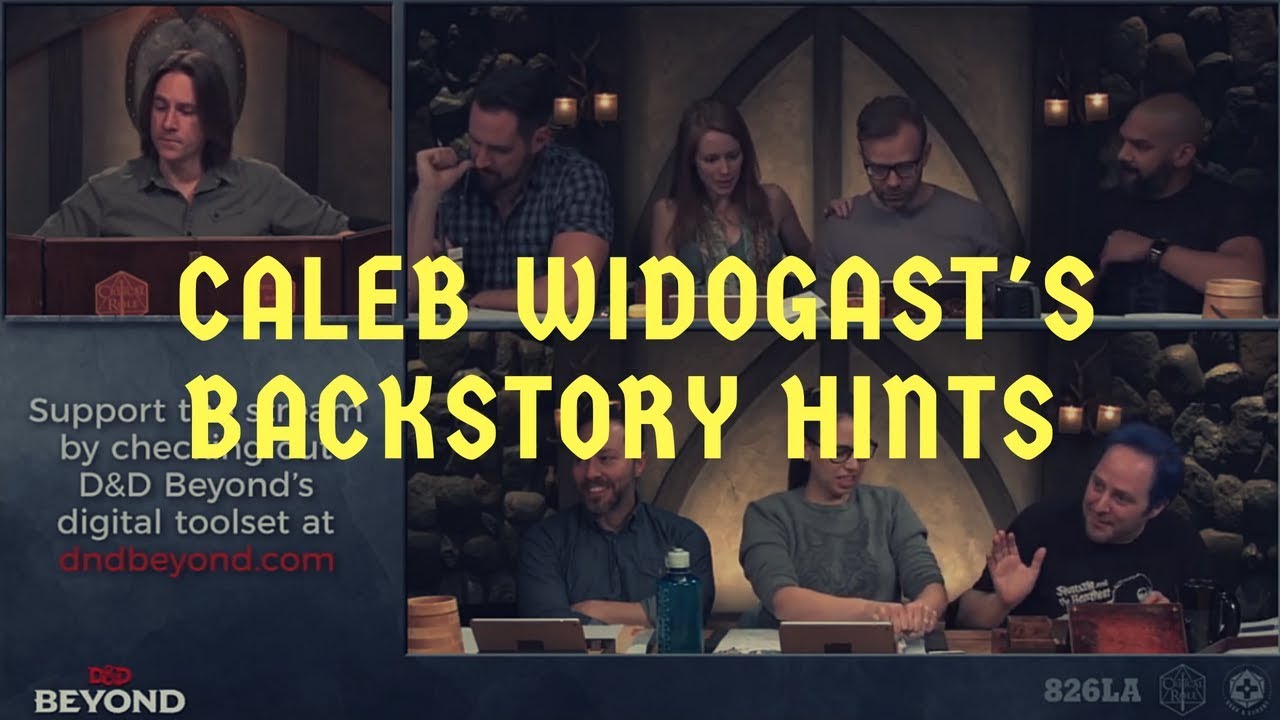 Caleb Widogast's backstory hints Eps 1-7