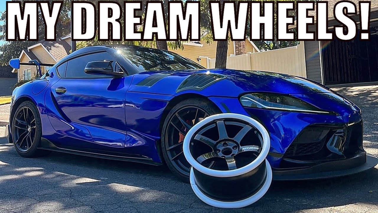 Unboxing My Dream Wheels For My Toyota Supra!