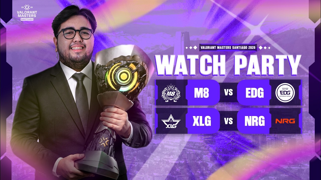 Letsgooo Kembali Menonton Masters🔥🔥  | VCT Masters Santiago #vctwatchparty