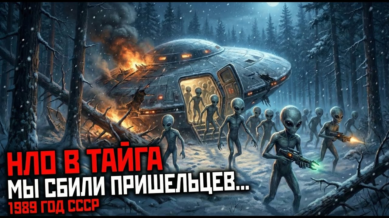 СБИТЫЙ НЛО В ТАЙГЕ. Спецназ ГРУ против «СЕРОГО ДЕСАНТА» | Бой 1989 года
