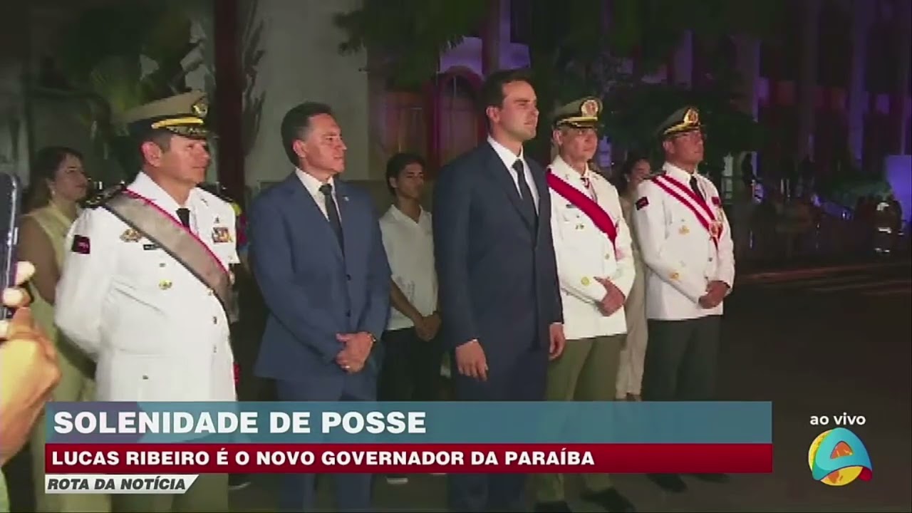 Rota da not&iacute;cia - Posse confirma Lucas Ribeiro como novo governador
