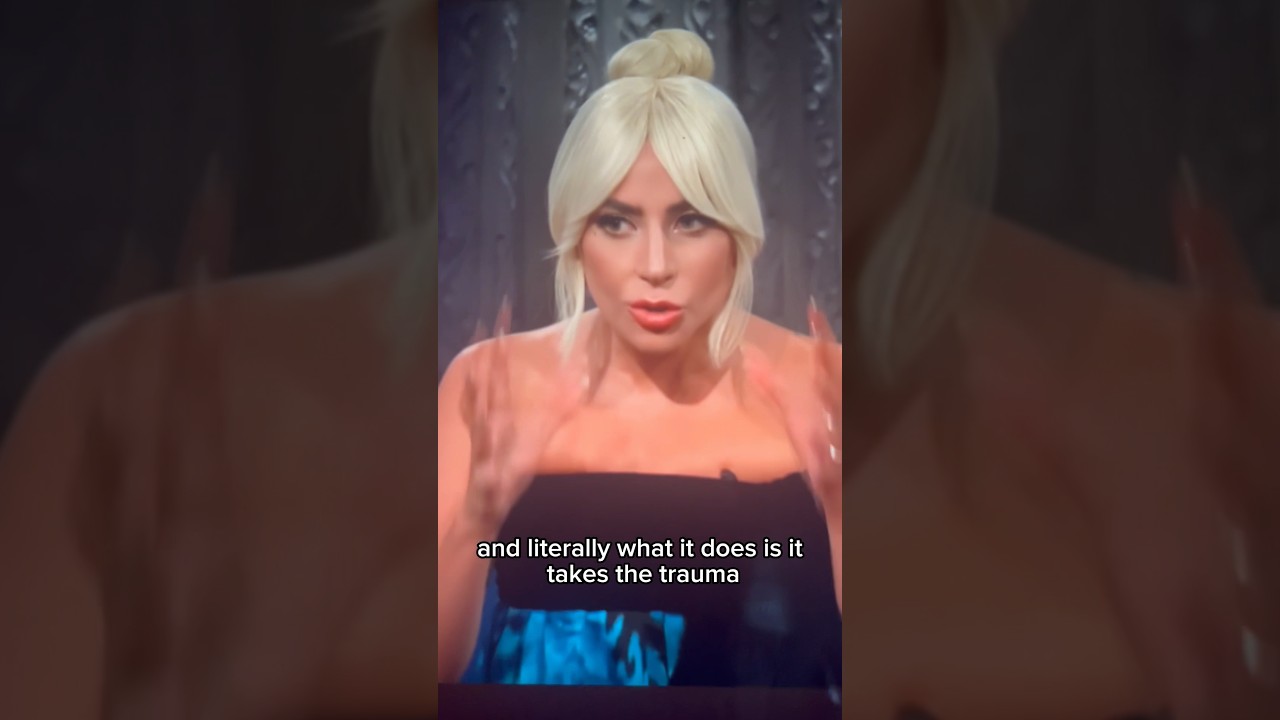 Lady Gaga  discussed how trauma affects people#ladygaga #trauma  #singers#traumahealing