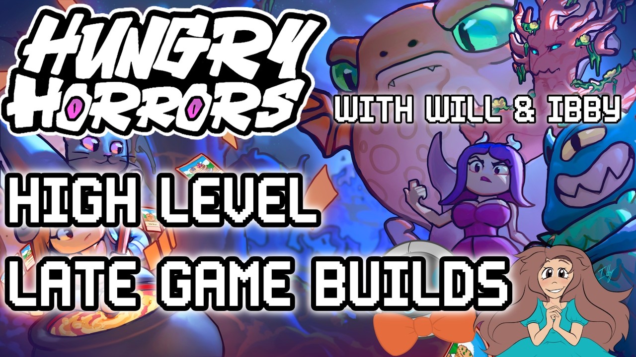 High Level Late Game Cooking Gameplay | Hungry Horrors Twitch Vod