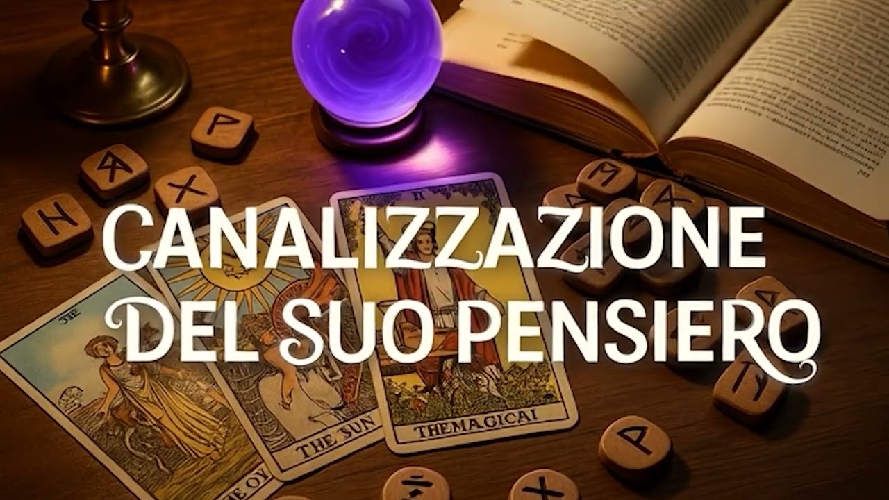 CANALIZZAZIONE DEL SUO PENSIERO QUESTA NOTTE PER TE...🔮 tarocchi interattivi amore