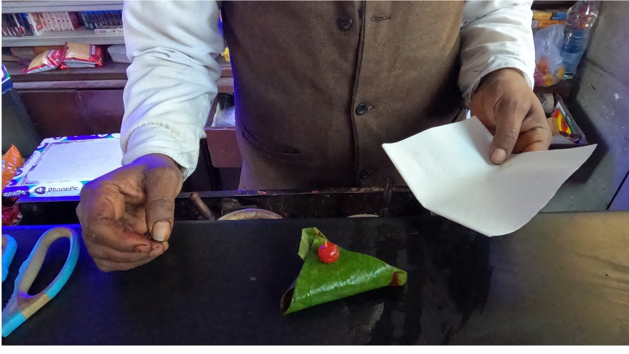 Meetha Cherry Paan | Indian Refreshments
