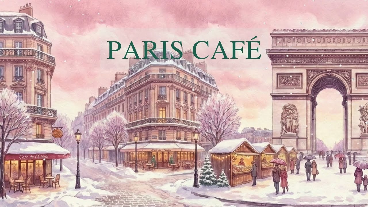 𝐏𝐀𝐑𝐈𝐒 𝐂𝐀𝐅𝐄́ 🗼 French Instrumental Music — Coffee Playlist | Accordion & Violin Serenade