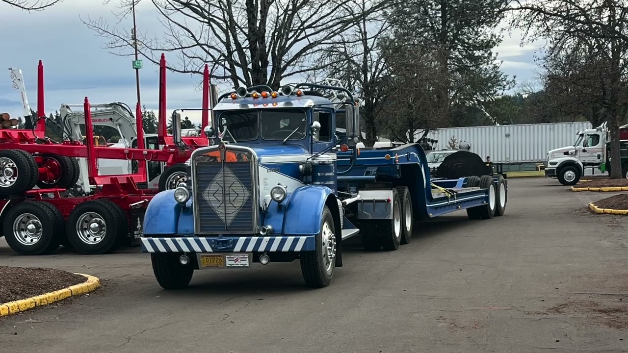 Bringing the Ole 58 KW home from 88th Oregon Logging Conference