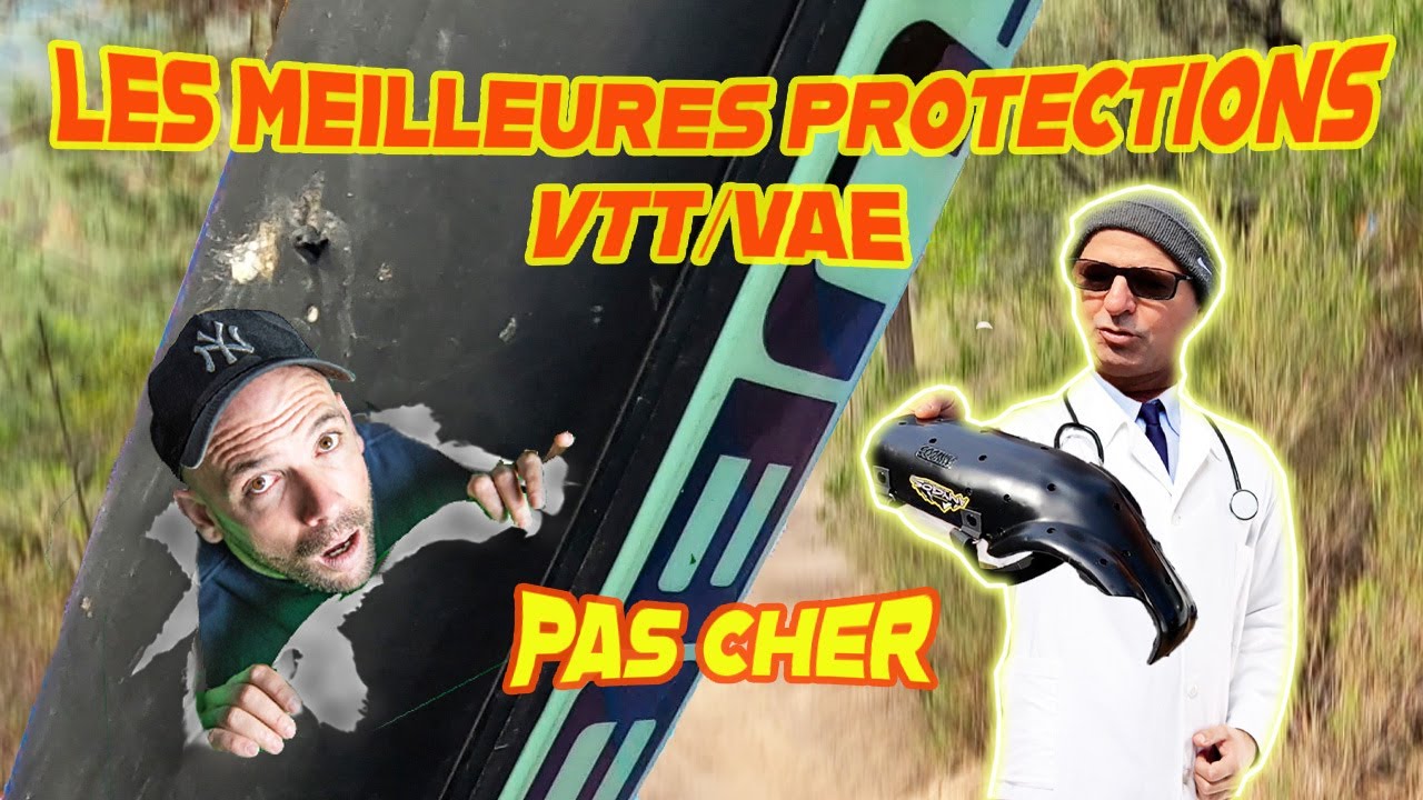 Les meilleures protections du Monde VTT / VAE cadre  sur mesure pas cher !! Tuto #16